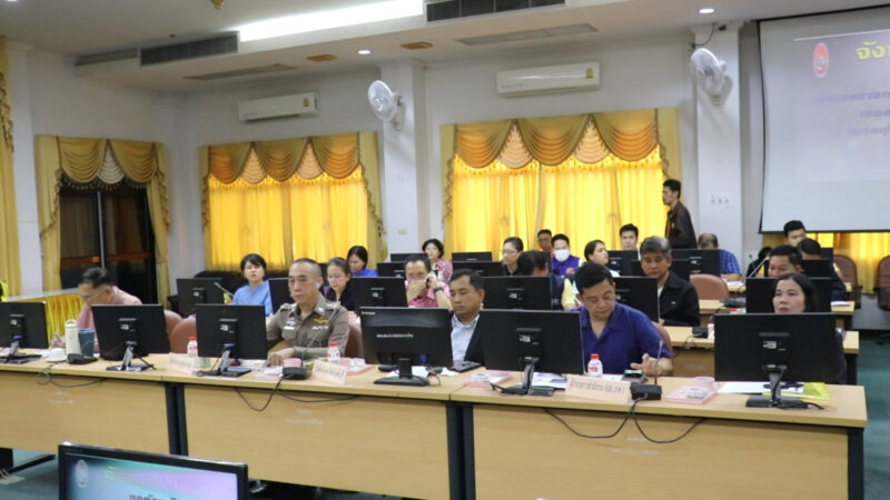 ผู้ตรวจราชการสำนักนายกรัฐมนตรี ตรวจบูรณาการขับเคลื่อนนโยบายรรัฐบาลของจังหวัดสิงห์บุร