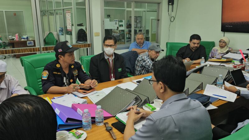 ชุมพร – ปศุสัตว์ชุมพรร่วมผลักดัน ตรวจโรงงานเพื่อ การตรวจติดตามด้านฮาลาลจากหน่วยงาน EIAC แห่งสหรัฐอาหรับเอมิเรตส์หรือ UAE