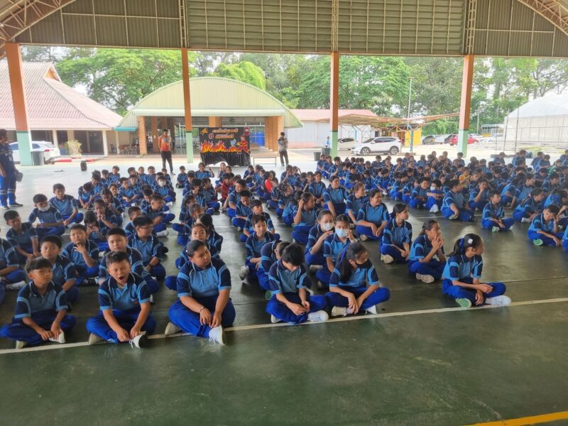โรงเรียนสุรัสวดี ไพโรจน์ จัดโครงการสถานศึกษาปลอดภัย ภายใต้เหตุฉุกเฉิน ประจำปีการศึกษา 2568