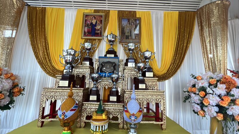 ชุมพร – แถลงข่าวจัดงานประเพณีแห่พระแข่งเรือขึ้นโขนชิงธงชิงโล่และถ้วยพระราชทานมรดกวัฒนธรรมของร่มน้ำหลังสวนและของชาติประจำปี 2568 เป็นปีที่ 182