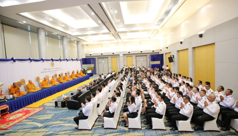ท่าอากาศยานสุวรรณภูมิ จัดพิธีทำบุญเนื่องในโอกาสครบรอบการดำเนินงาน 19 ปี