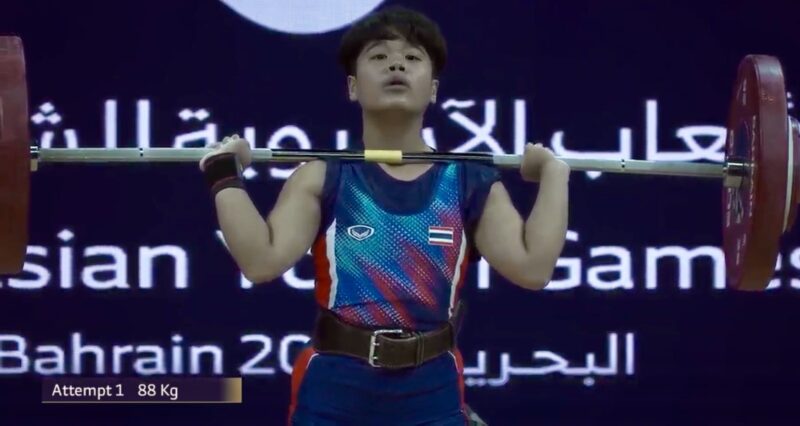 การแข่งขันกีฬายกน้ำหนัก ในมหกรรมกีฬาเอเชี่ยนยูธเกมส์ 2025 ที่กรุงมานามา ประเทศบาห์เรน