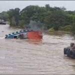 เกิดเหตุเรือลากจูงบรรทุกสินค้าอับปางกลางแม่น้ำป่าสัก ภรรยาเจ้าของเรือสูญหาย – เจ้าหน้าที่เร่งค้นหา