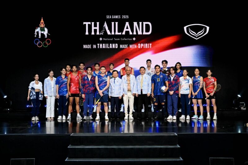 “แกรนด์สปอร์ต” เปิดตัวชุดซีเกมส์  ความภาคภูมิใจ ในความเป็นไทย  Made in Thailand, Made with Spirit