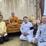 พระบาทสมเด็จพระพระวชิรเกล้าเจ้าอยู่หัว ทรงพระกรุณาโปรดเกล้าพระราชทานผ้าพระกฐินให้ ดร.ฐิติ ชัยนาม  ประธานโครงการสี่เสาหลัก เป็นผู้แทน มาทอดถวายแด่พระภิกษุสงฆ์ ผู้จำพรรษากาล ณ วัดไก่เตี้ย (ตลิ่งชัน)โดยมีพระปริยัติวัชราทร เป็นเจ้าอาวาส