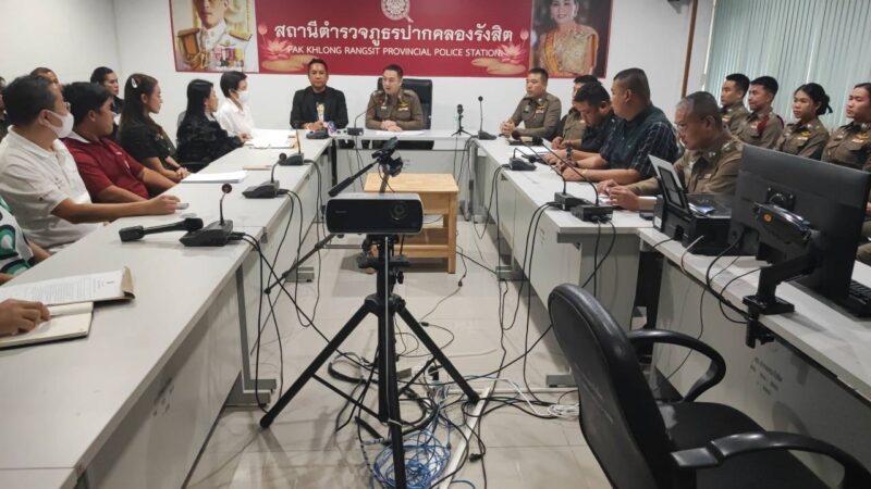ปทุมธานี – ทนายรณรงค์พาผู้เสียหายเพิ่มแจ้งความอู่V10 มูลค่าความเสียหายกว่า35ล้านบาท