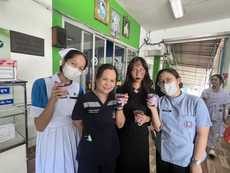 ปทุมธานี – Healthy Halloween รพ.ประชาธิปัตย์ จัดกิจกรรมสุขภาพดีในวันฮาโลวีน