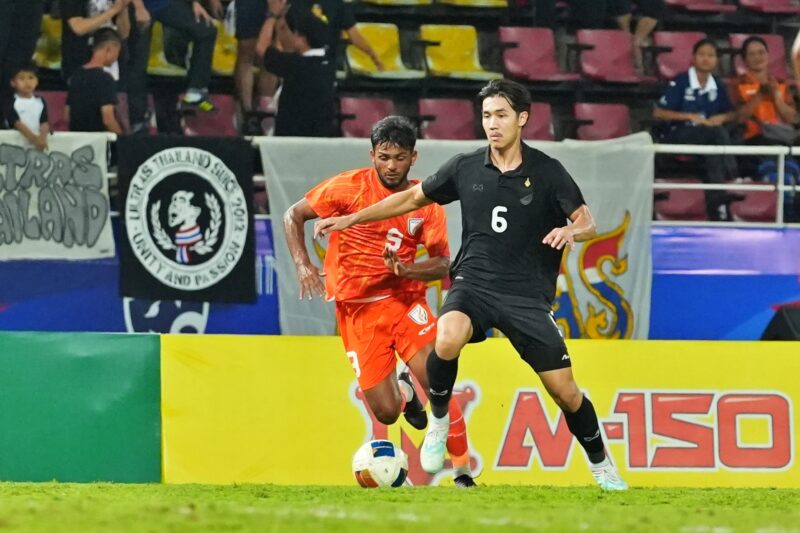 ทีมชาติไทย U23 อุ่นเครื่องเอาชนะ อินเดีย 4-0