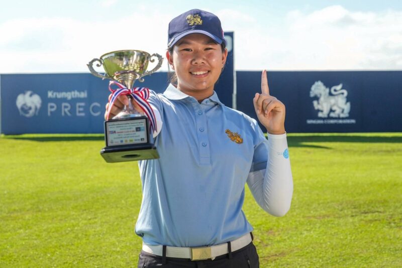 ศิรเดช-พุทธ” ผงาดแชมป์คลาส S-A กอล์ฟ “สิงห์-กรุงไทย” สนาม 5 ส่วน “พลอยชนก” โชว์ฟอร์มเทพ คว้าแชมป์ 4 สนามติด!