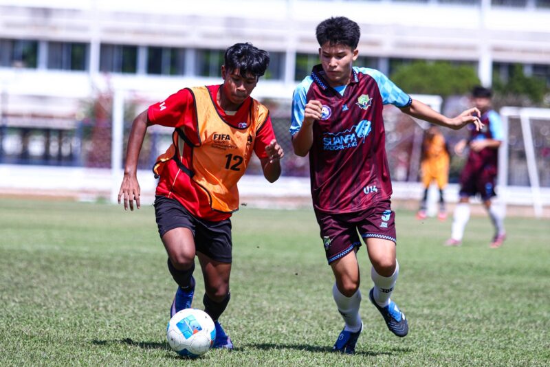 208 เยาวชน ภาคตะวันตกและตะวันออก เข้าร่วมโครงการค้นป่าหาช้างเผือก FIFA TDS Talent ID 2026 เลกแรก ที่ นครปฐม และ ชลบุรี