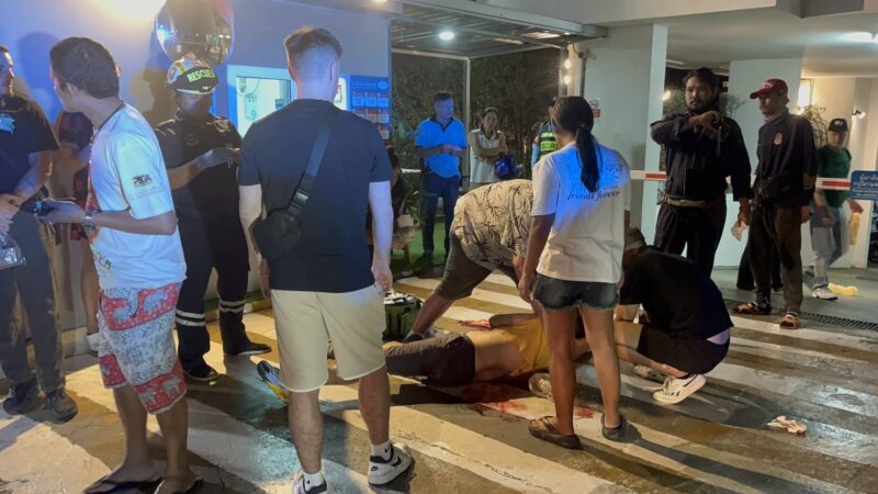 หนุ่มมะกัน ถูกซ้อมกระอักเลือดท่วม ไม่รู้โดนทำร้ายมุมไหนของเมืองพัทยา