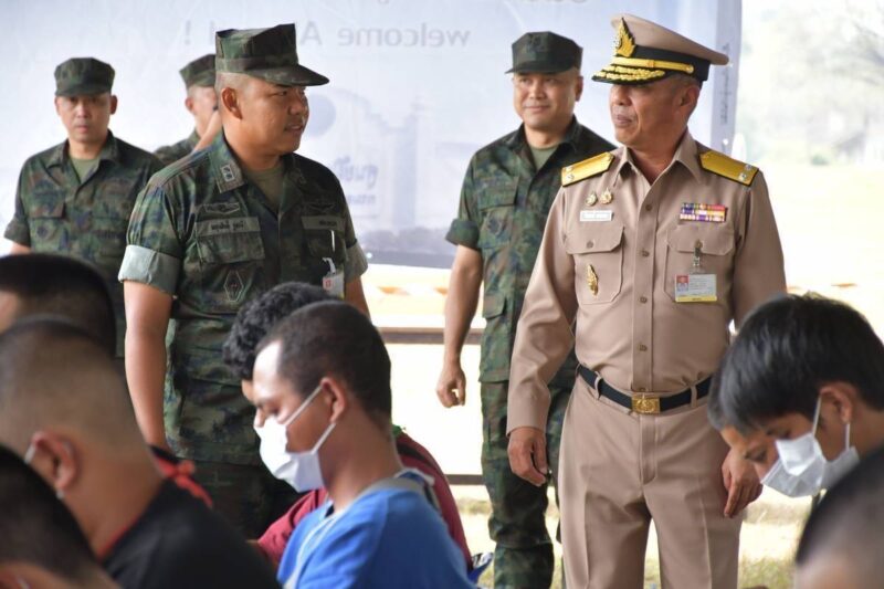 วันแรกของการรับทหารใหม่ ผลัดที่ 4/68 จำนวน 2,058 นาย เข้ามาเป็น “น้องเล็กคนใหม่ของกองทัพเรือ”