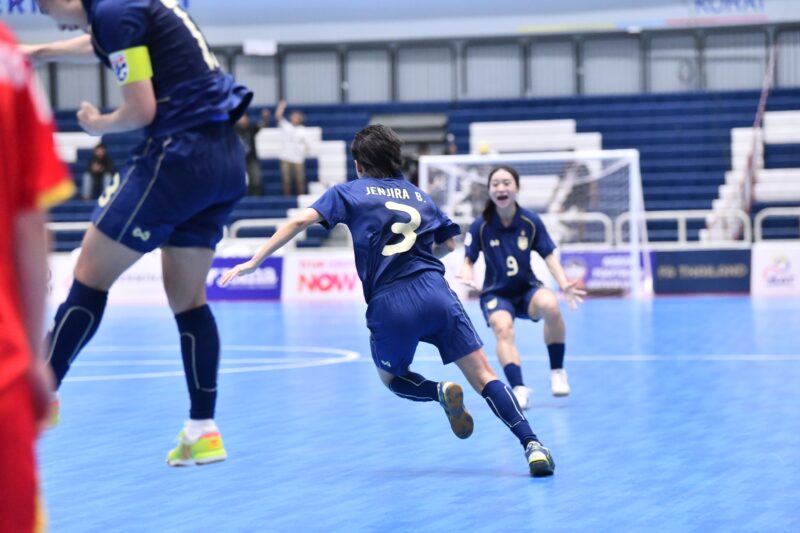 ฟุตซอลหญิงไทย ชนะ เวียดนาม 4-2 ผ่านเข้ารอบชิงชนะเลิศ อาเซียน คัพ