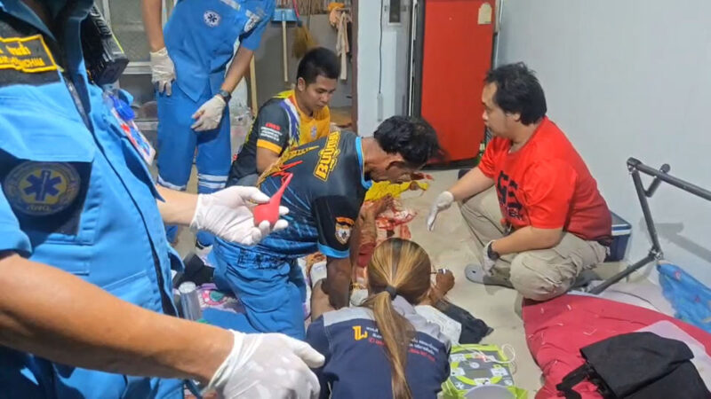 พ่อตาโหดชักมีดพกแทงลูกเขยมิดด้ามดับคาห้อง ปมเหตุปัญหาสะสม