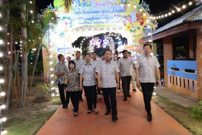 ชลบุรี – เปิดงานประเพณีแห่พญายม–สงกรานต์บางพระ สืบสานความเชื่อเก่าแก่กว่า 127 ปี