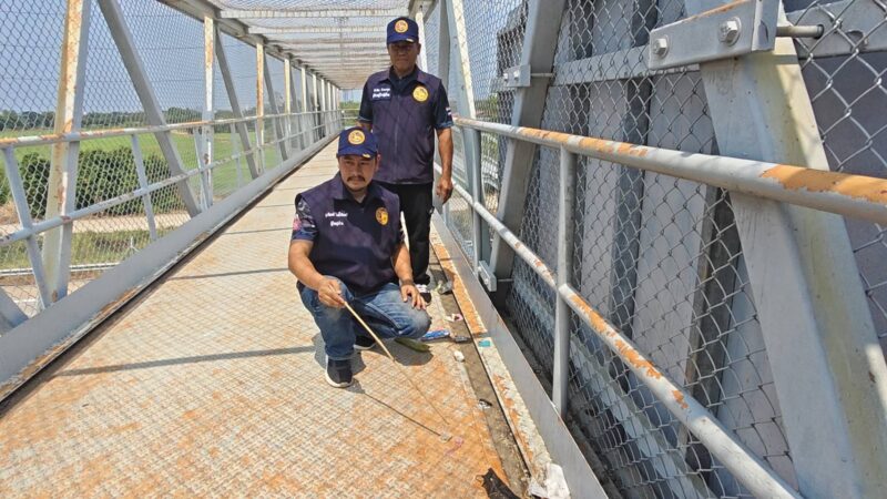 ปทุมธานี – ชาวบ้านผวาหนุ่มสาวมั่วสุมเสพยาถ่ายคลิปOnly Fansบนสะพานลอย