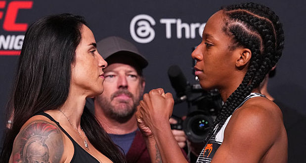 ซาลาล เบาครึ่งปอนด์ ก่อนดวล สเตอร์ลิง ผลการชั่งน้ำหนักศึก UFC FIGHT NIGHT อาทิตย์นี้