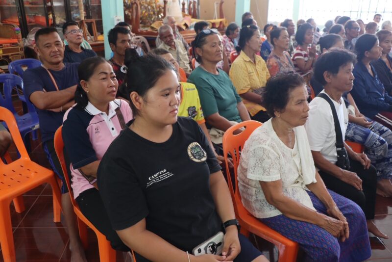 เตรียมจัดงานใหญ่! วัดโปร่งตะคลองประชุมร่วมคณะสงฆ์และชาวบ้าน กำหนดจัดงานฝังลูกนิมิตช่วงส่งท้ายปี