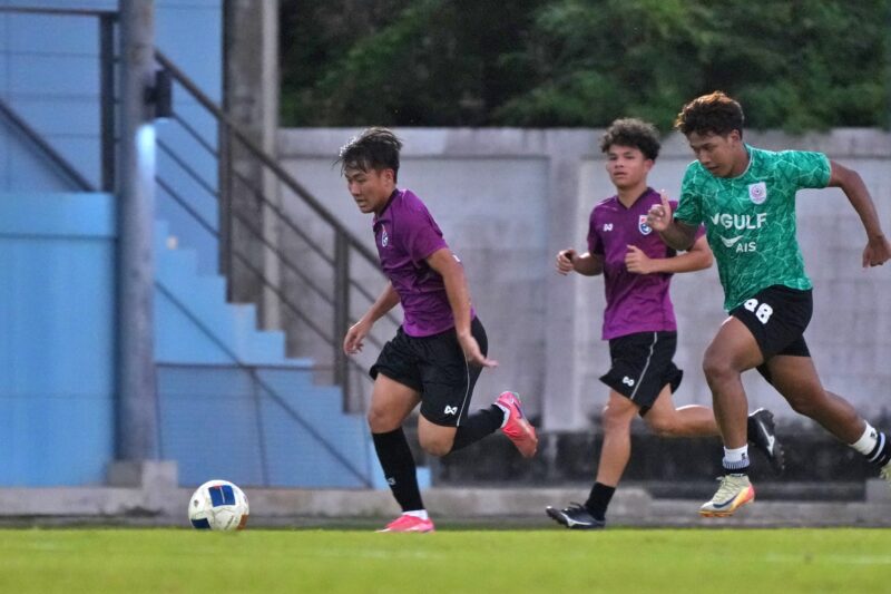 ทีมชาติไทย U17 อุ่นเครื่องทดสอบทีมกับ จามจุรี ยูไนเต็ด ครั้งสุดท้ายก่อนออกเดินทางไปซาอุฯ ลุยชิงแชมป์เอเชีย