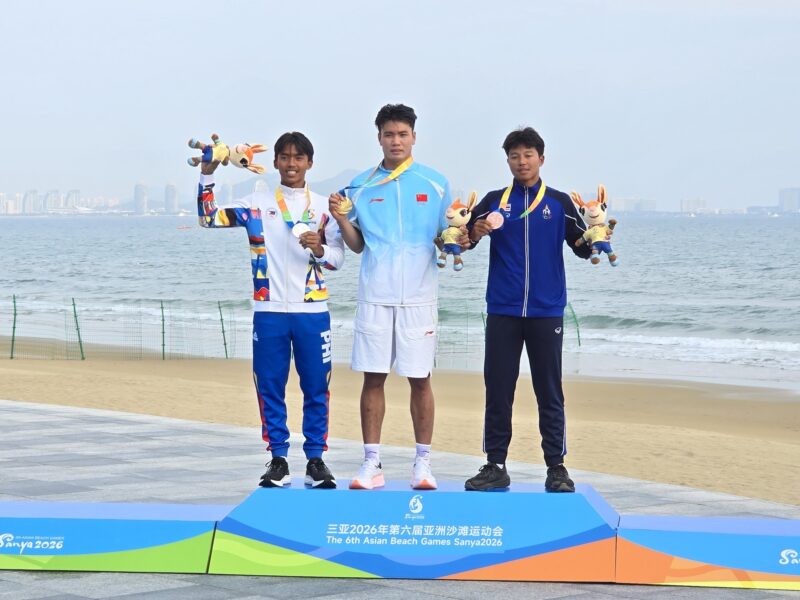 สร้างประวัติศาสตร์ วินด์เซิร์ฟ ปลื้ม วชิรวิทย์ คว้าเหรียญรางวัลแรกในรอบ 12 ปี