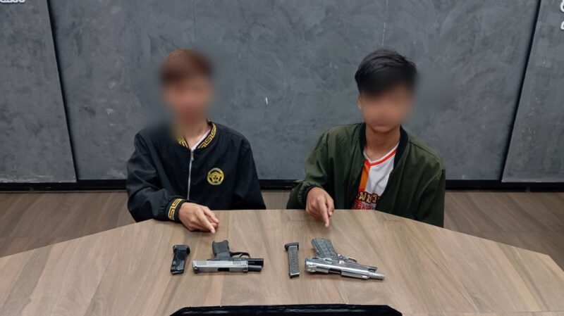 รับมอบตัว 2 ผู้ต้องหา คดียิงใส่บ้านพักในพื้นที่เมืองสงขลา โชคดีไร้ผู้บาดเจ็บ