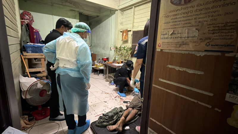 หลักฐานคาตา! วงจรปิดจับภาพหนุ่มพม่า ใช้กรรไกรแทงคู่รักดับ ปากแข็งอ้างเป็นแค่เพื่อนสนิท