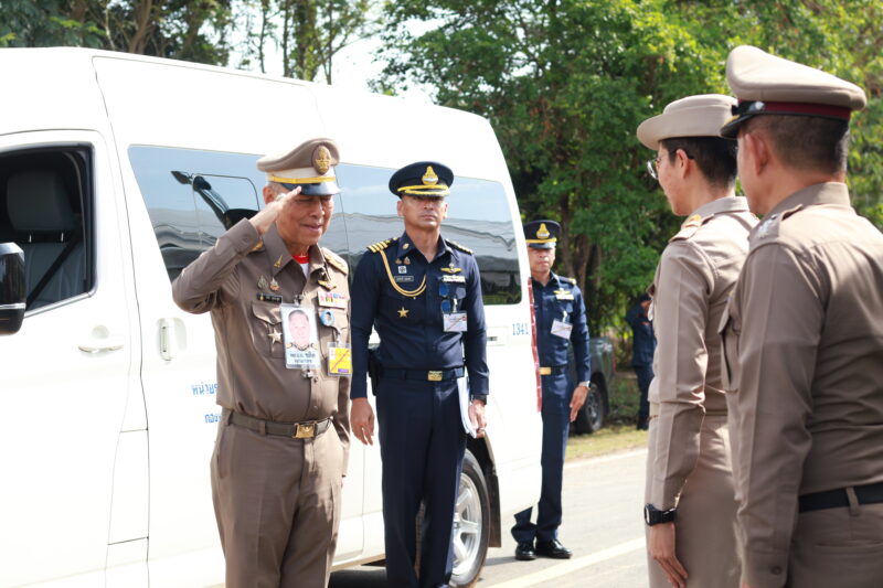จ.จันทบุรี องคมนตรี ติดตามความก้าวหน้าและการดำเนินงานโครงการอ่างเก็บน้ำคลองศาลทรายอันเนื่องมาจากพระราชดำริ จังหวัดจันทบุรี