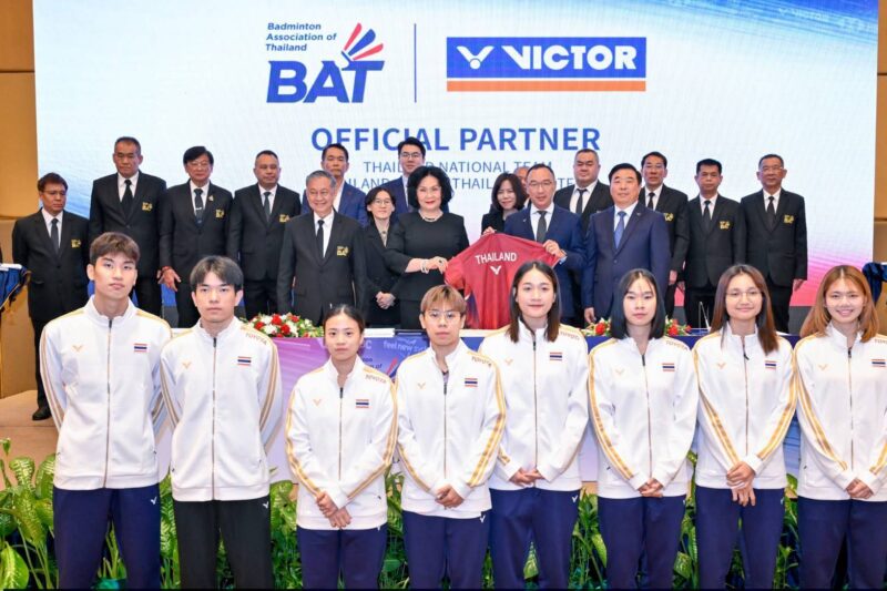 พร้อมแล้ว ไทยพร้อมเป็นเจ้าภาพ จัดแบดมินตันระดับโลกโตโยต้า ไทยแลนด์ โอเพ่น 2026 พรีเซ็นเต็ด บาย วิคเตอร์ สตาร์ดังเพียบ