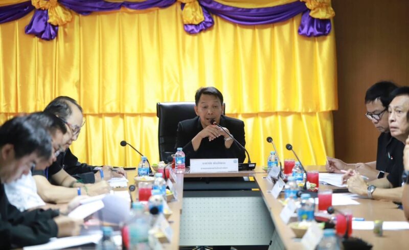 เทศบาลเมืองอ่างศิลาประชุมหัวหน้าส่วนราชการ ประจำเดือนพฤษภาคม 2569 มุ่งติดตามความคืบหน้าการดำเนินงานและแก้ไขปัญหาเพื่อประโยชน์ของประชาชน