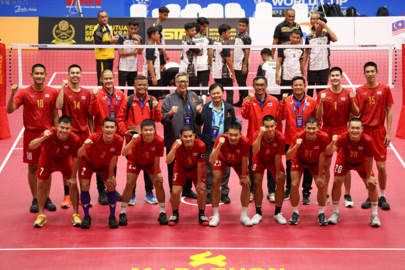 “ตะกร้อไทย” ฟอร์มดุ ไล่ถล่มบรูไน 2-0 ทีม ทะยานตัดเชือกศึกชิงแชมป์โลก 2026