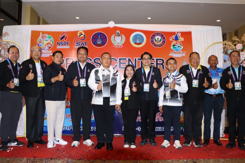 ชาวสุราษฎร์ธานี ร่วมภาคภูมิใจกับการเป็นเจ้าภาพจัดการแข่งขันกีฬาเยาวชนแห่งชาติ ครั้งที่ 41 “สุราษฎร์ธานีเกมส์” ระหว่างวันที่ 7 – 17 พฤษภาคม 2569 ที่ผ่านมา