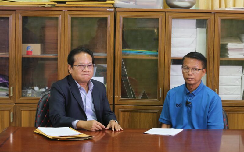 รองผู้อำนวยการโรงเรียนอนุบาลนครปฐม นำทนายแจ้งความเอาผิดผู้บริหารด้วยกัน วงจรปิดจับภาพได้ชัด ย่องมาเปิดคอม มีข้อมูลสอบปมเงินหนี้โรงเรียนนับล้านบาท