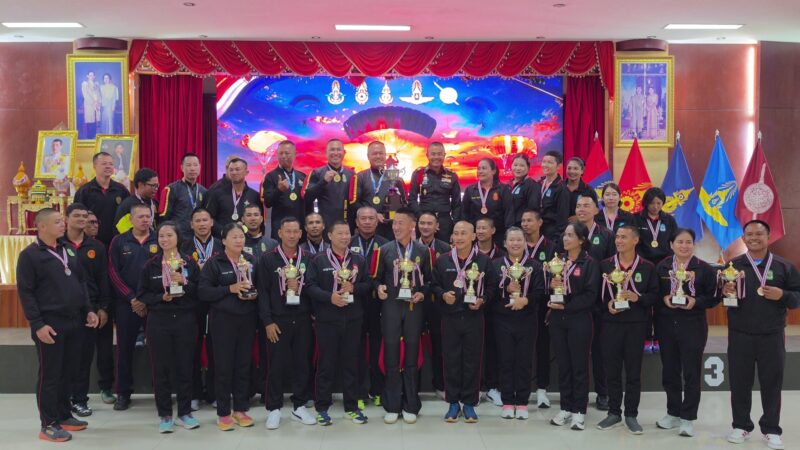 ลพบุรี – ปิดฉากการแข่งขันกระโดดร่มกองทัพไทยและสำนักงานตำรวจแห่งชาติครั้งที่ 56