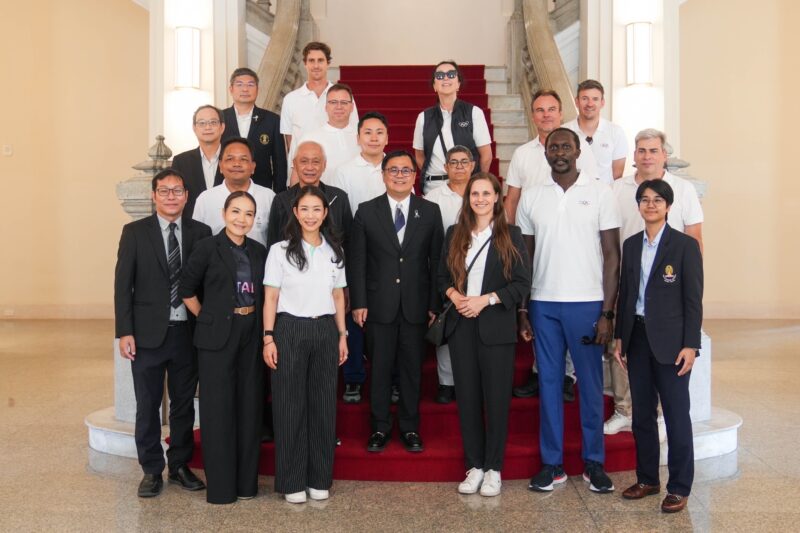 ศ.ดร.วิเลิศ ภูริวัชร อธิการบดีจุฬาลงกรณ์มหาวิทยาลัย ชี้ ไทย ติด 1 ใน 3 ประเทศ ได้ลุ้นจัดมหกรรมกีฬายูธโอลิมปิก ปี 2030