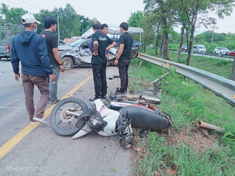 ชุมพร-ไม่ทน สส.วิชัย เอาถนนสาย 41 เข้าสภาผู้แทน”ด่านศาลาทางหลวง” ชุมพรหลังชนวินาศดับ-เจ็บระนาว! จี้ทบทวนมาตรฐานก่อนสังเวยเพิ่ม!