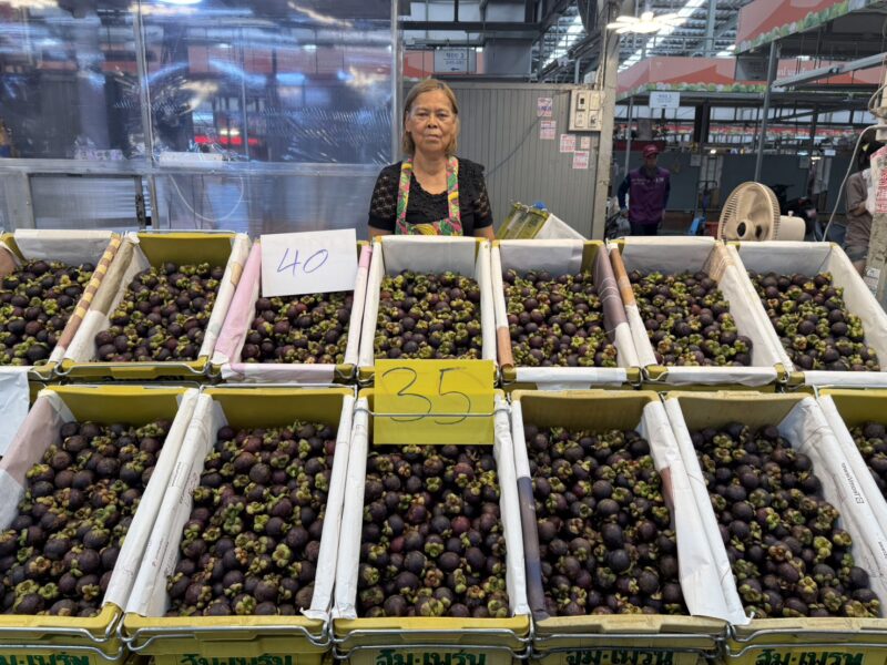 ปทุมธานี – ตลาดสี่มุมเมืองจัดเต็มชูพิกัดมังคุดไทยทั่วประเทศ ราคาเริ่ม 30 บาท