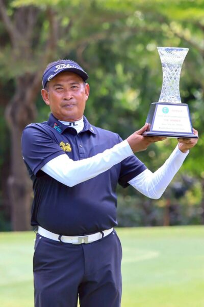 “ถาวร” สวิงสะเทือนสนาม แซงรับแชมป์ รับ 1.2 แสน ไทยซีเนียร์ ทัวร์ รายการ โตโยต้า ซีเนียร์ ที่กบินทร์บุรีฯ