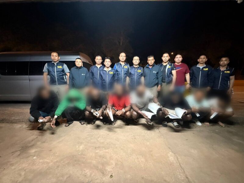 ตำรวจสอบสวนกลางสกัดรถตู้ขน 9 ต่างด้าว เหยื่อแก๊งสแกมเมอร์ข้ามชาติ หวิดถูกส่งต่อชายแดนเมียนมา