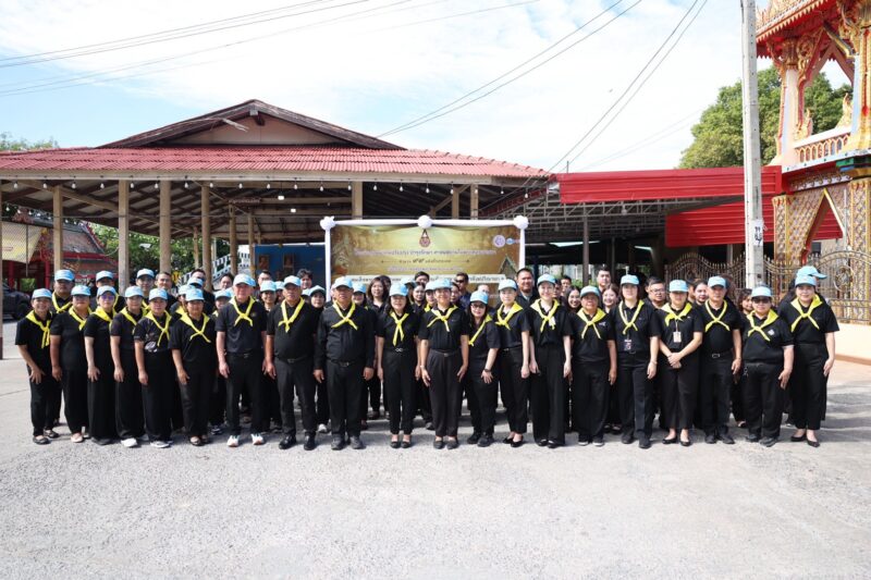 ท่าอากาศยานสุวรรณภูมิจัดกิจกรรมจิตอาสาพัฒนาวัดและฟื้นฟูลำคลอง ณ วัดราษฎร์บูรณะ (วัดบางปลา)เนื่องในโอกาสมหามงคล