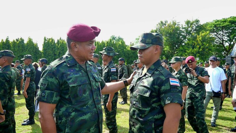 จังหวัดลพบุรี – หน่วยบัญชาการสงครามพิเศษเปิดบ้านทหารใหม่แสดงความยินดีในโอกาสผ่านการฝึก