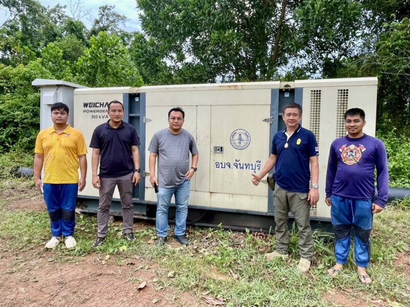 เทศบาลพลับพลานารายณ์เร่งแก้ปัญหาน้ำรอระบาย ที่ส่งผลกระทบต่อชาวสวนผลไม้ และเส้นทางคมนาคมสายดาวเรือง – โป่งแรด