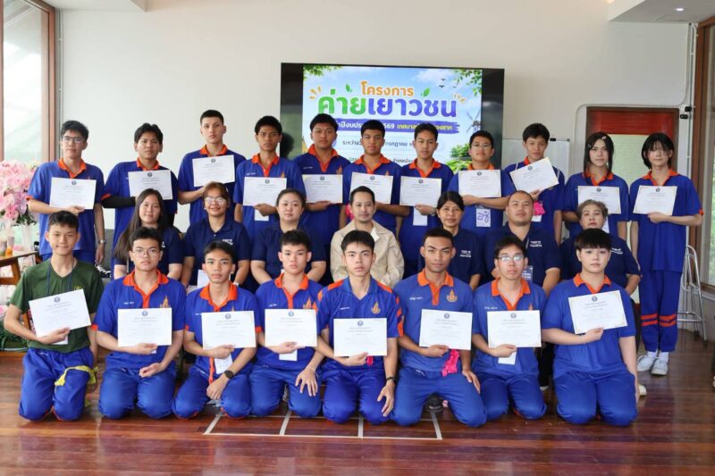 “นายกปืน” เดินหน้าโครงการค่ายเยาวชน สร้างภูมิคุ้มกัน ต้านภัยยาเสพติดให้เด็กและเยาวชน