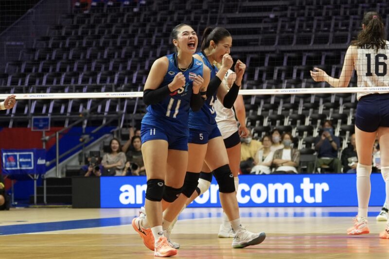 ทีมนักตบสาวไทย ต้านไม่ไหว พ่าย สหรัฐอเมริกา 0-3 เซต นัดเปิดสนาม 3 วอลเลย์บอลหญิงเนชันส์ ลีก 2026 ที่ประเทศญี่ปุ่น