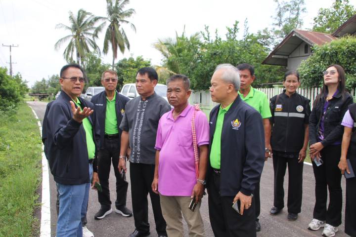 ร้อยเอ็ด ติดตามตรวจสอบโครงการปรับปรุงถนนและติดตั้งไฟส่องสว่าง ส่งเสริมความโปร่งใสในการใช้งบประมาณภาครัฐ