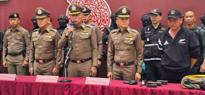 สืบภาค 7 ผนึกกำลังตำรวจสมุทรสาคร รวบผู้ต้องหาคดียิงหลานอดีตนายกเทศมนตรีนครอ้อมน้อย เร่งล่าผู้ร่วมก่อเหตุที่เหลือ