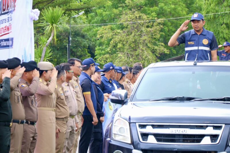 ลพบุรี- อำเภอท่าหลวง จังหวัดลพบุรี เปิดกิจกรรม “Kick off Operation 90 Days ผ่าแผนยุทธการ 90 วัน พิฆาตยาเสพติด”