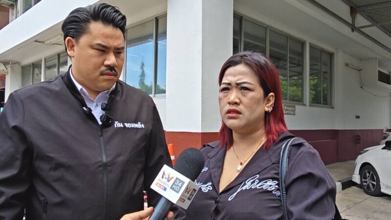 ปทุมธานี – กัน จอมพลังพาผู้เสียหายแจ้งความทวงคดีถูกแฟนเก่าทำร้ายซ้ำ