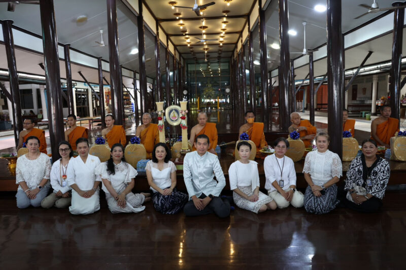 ท่าอากาศยานสุวรรณภูมิร่วมสืบสานวัฒนธรรมประเพณีไทยถวายเทียนพรรษา ประจำปี 2569
