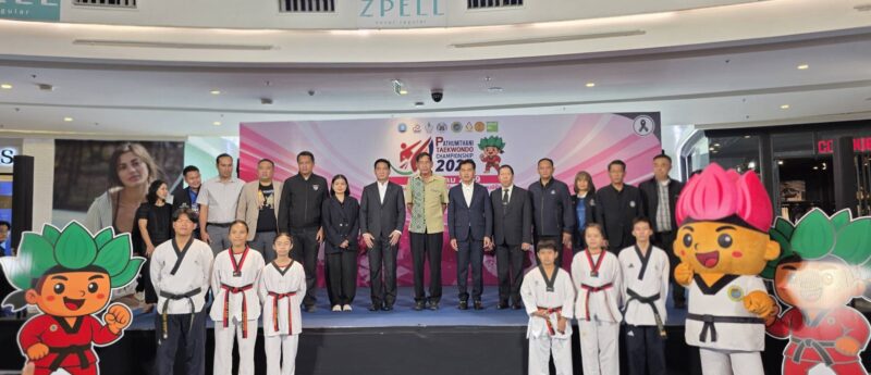 ปทุมธานี อบจ. ทุ่ม 2 ล้าน เปิดศึกเทควันโดใหญ่ ยกระดับเยาวชนสู่สากล