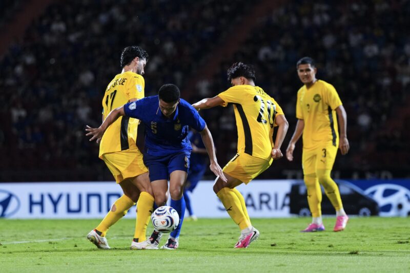 ทีมชาติไทย เอาชนะ มาเลเซีย 2-0 เก็บหกคะแนนเต็มอาเซียน คัพ 2026